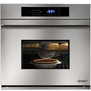 Dacor Self Cleaning Convection Single Electric Wall Oven (Stainless Steel) (Common 30 in; Actual 29.75 in)
