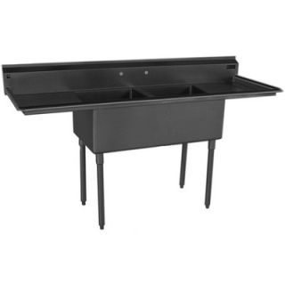 73 x 25.5 Double Bowl Scullery Sink by Griffin