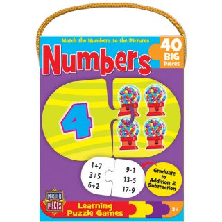 Mini Numbers 40 piece Learning Puzzle Game