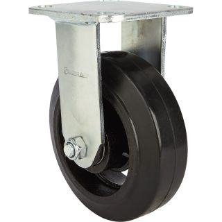 Strongway 6in. Heavy-Duty Rigid Rubber Caster — 660-Lb. Capacity  500   999 Lbs.