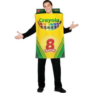 Crayola Crayon Box Adult Halloween Costume   One Size