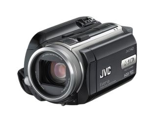 Refurbished JVC  Everio GZ HD10  Black  1/4.5" CMOS  2.7" Wide  LCD 10X  Optical Zoom FullHD 40GB HDD Digital Camcorder