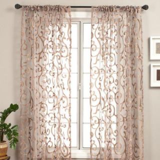 Softline Home Fashions Abel Single Panel in Taupe