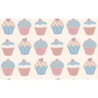 Graham & Brown 56 sq. ft. Cupcake Pink Wallpaper   DISCONTINUED 30 236