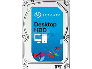 Open Box Seagate Desktop HDD ST500DM002 500GB 16MB Cache SATA 6.0Gb/s 3.5" Internal Hard Drive Bare Drive