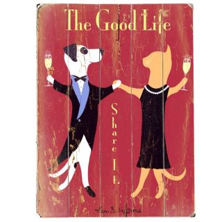 Artehouse The Good Life Wood Sign  ™ Shopping   Great