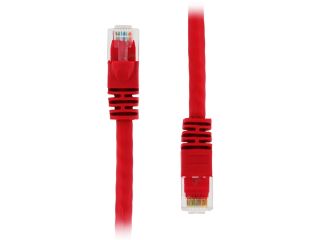 (10 Pack) 20 FT RJ45 CAT6 550MHz Molded Ethernet Network Patch Cable   Red   Lifetime Warranty