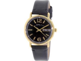 Marc By Marc Men's Fergus MBM8651 Black Leather Quartz Watch