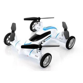 X9 2.4GHz 4CH 6 Axis Flying Car Quadcopter   White