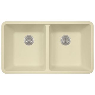 MR Direct 802 TruGranite Double Equal Bowl Kitchen Sink