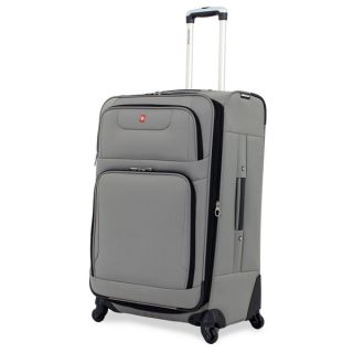SwissGear Red 28 inch Large Expandable Spinner Upright Suitcase