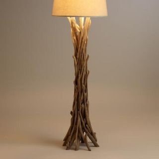 Driftwood Floor Lamp Base