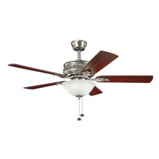 Kichler Lighting Athens Collection 52 inch Antique Pewter Ceiling Fan