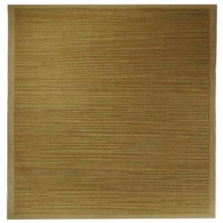 Lanart Flamenco Gold 4 ft. x 4 ft. Square Area Rug FLAM4GD