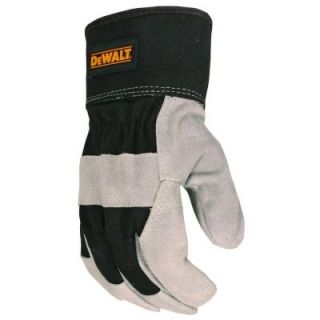 DEWALT Premium Split Cowhide Leather Palm Glove   Large DPG41L
