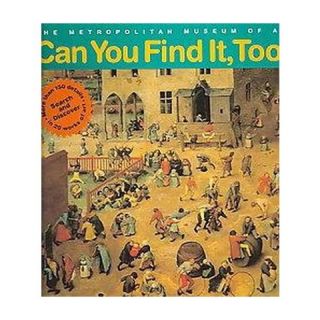 Can You Find It, Too (Hardcover)
