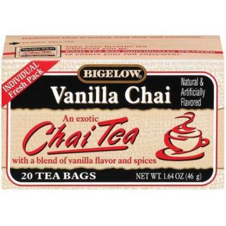 Bigelow Vanilla Chai Tea Bags, 20 ct