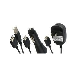Eforcity Car/ Travel Charger and USB Cable for Sony Walkman