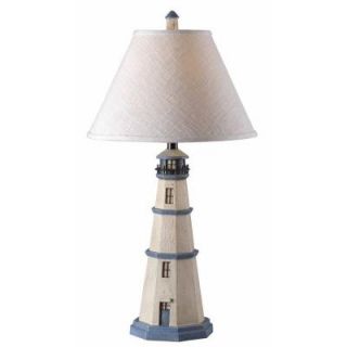 Kenroy Home Nantucket 32 in. Antique White Table Lamp 20140AW