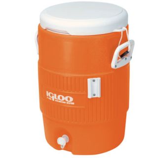 IGLOO Seat Top Jug 5 Gallon Cooler Orange 741611