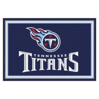 FANMATS Tennessee Titans 5 ft. x 8 ft. Area Rug 6612