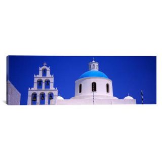 iCanvas Panoramic High Section View of a Church, Oia, Santorini, Greece Photographic Print on Canvas