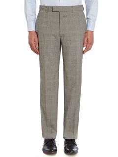 Chester Barrie Check Notch Collar Tailored Fit Suit Grey