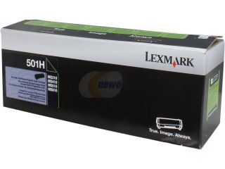LEXMARK 501H (50F1H00) High Yield Toner Cartridge for MS610, MS410, MS510, MS310; Black (Return Program)
