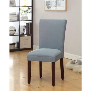 HomePop Aqua Pool Textured Parson Dining Chair (Set of 2)
