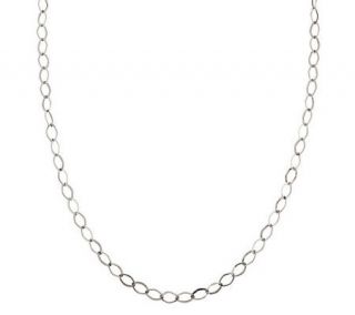 36 Marquise Link Necklace 14K Gold, 6.7g —