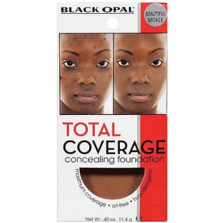 Black Opal Total Coverage Concealing Foundation, Beautiful Bronze, 0.40 oz