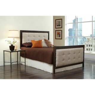 Fashion Bed Group Gotham Bed   Latte/Brushed Copper (Queen)