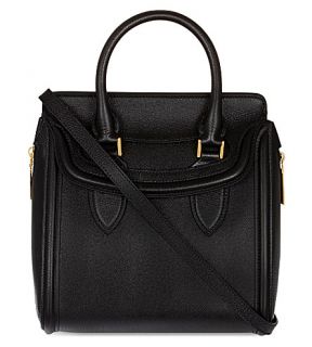 ALEXANDER MCQUEEN   Small Heroine grained leather tote
