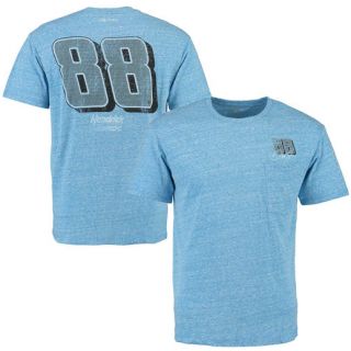 The Game Dale Earnhardt Jr. Heathered Royal Pocket Tri Blend T Shirt