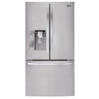 LG Electronics 31.7 cu. ft. Built in French Door Refrigerator in Stainless Steel LFXS32726S