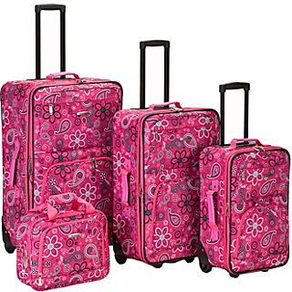 Rockland Luggage 4 Piece Nairobi Luggage Set