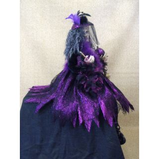 Karen Didion Spooktacular Halloween Skeleton Witch Figurine