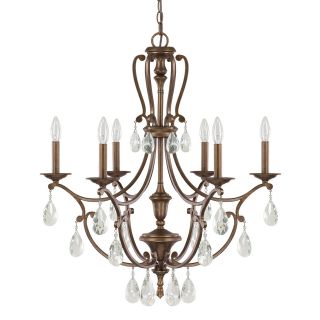 Claybourne 6 Light Candle Chandelier by Capital Lighting