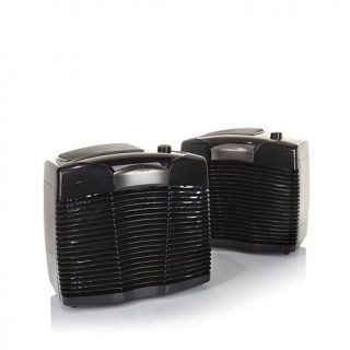 Hunter Eco Silver Perma HEPAtech Air Purifier Duo with 2 Extra Pre Filters   7924119