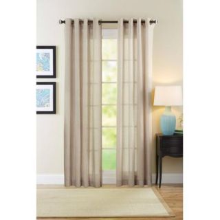 Better Homes and Gardens Semi Sheer Polyester Curtain Panel