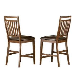 HomeSullivan Jamison Cherry Barstool (Set of 2) 405381 24C[2PC]