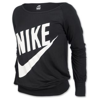 Womens Nike Logo Sweatshirt   528875 015