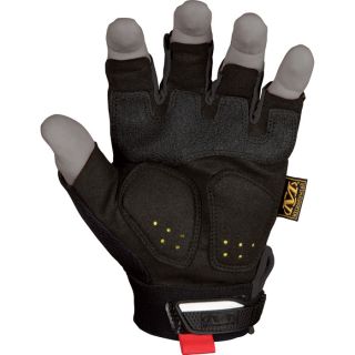 Mechanix Wear M-Pact Fingerless Gloves — Black, XL / 2XL, Model# MFL-05-540
