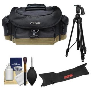 Canon 10EG Deluxe Digital SLR Camera Case   Gadget Bag with Tripod & Case + Kit