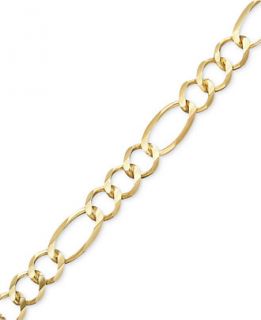 Figaro Chain in 14k Gold   Bracelets   Jewelry & Watches