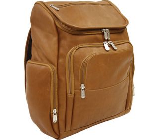 Piel Leather Multi Pocket Laptop Backpack 2834