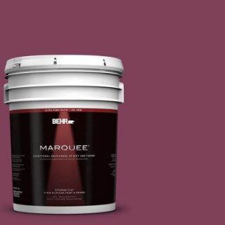 BEHR MARQUEE Home Decorators Collection 5 gal. #HDC WR14 12 Cheerful Wine Flat Exterior Paint 445305