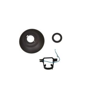 Langston 60 in. Oil Rubbed Bronze Ceiling Fan Replacement Mounting Bracket and Canopy Set 165342055
