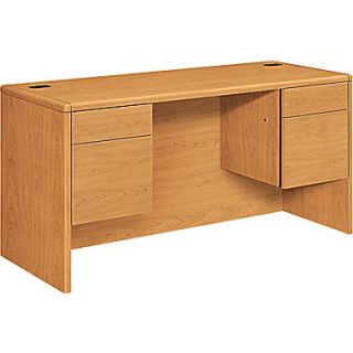 HON 10700 Series 60 Credenza with Kneespace, Harvest