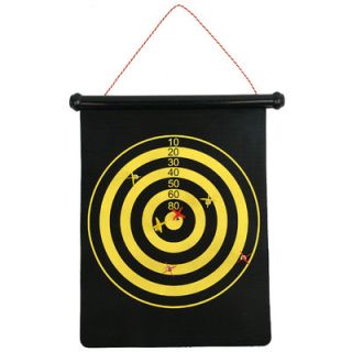 Trademark Global Magnetic Roll up Dart Board and Bullseye Game with